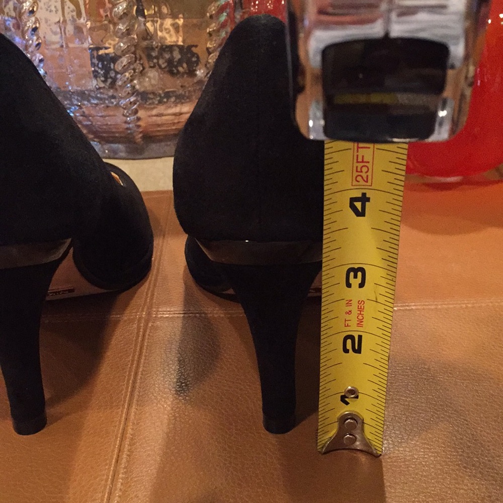 🔥 NWOT Cole Haan/Nike Air black suede heels - Picture 6 of 8